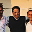 Journalist Anto Akkara with Bijaya Kumar Sanaseth (left) and Gornath Chalanseth. (Morning Star News)