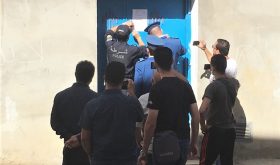 Sealing of Tafath church in Tizi-Ouzou, Algeria, Oct. 16, 2019. (Morning Star News)