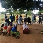 Funeral of two Christians slain in Agom village, southern Kaduna state, on Nov. 14, 2019. (Morning Star News)