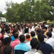 Animists and Hindu extremists mob against Christian burial of Mohan Nag's daughter Suman Nag in Ulnar village, Chhattisgarh state. (Morning Star News)