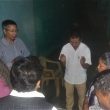 A pastor prays with ADF-India team after his release from jail in Mirzapur, Uttar Pradesh, India in November 2019. (Morning Star News)
