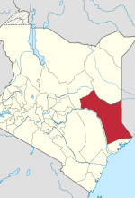Garissa County, Kenya. (NordNordWest, Wikipedia)