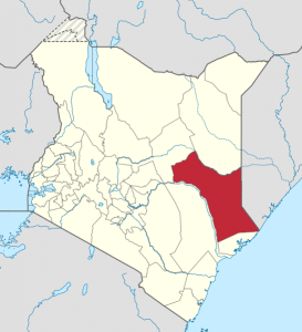 Garissa County, Kenya. (NordNordWest, Wikipedia)