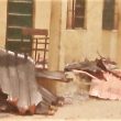 Destruction after kidnapping of Chibok high school girls in April 2014. (Voice of America, Yaroh Dauda)