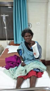 Podiya Tati's mother, Jimmey Tati, was attacked in Chhattisgarh state, India. (Morning Star News)