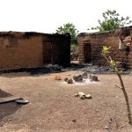 Charred homes from Muslim Fulani herdsmen attack on Angwan Magaji Kamaru village, Kaduna state, Nigeria. (Morning Star News)