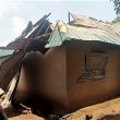 Destruction by Muslim Fulani herdsmen in Ungwan Anjo village, Kaduna state, Nigeria. (Morning Star News)