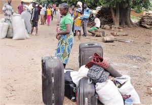 People displaced by violence on Gonan Rogo village, Kaduna state, Nigeria. (Morning Star News)