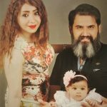 Maryam Falahi, Sam Khosravi and adopted daughter. (MEC)