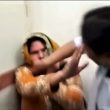 Tabeeta Nazir Gill is attacked over false blasphemy accusation at hospital in Karachi, Pakistan, on Jan. 28, 2021. (Morning Star News screenshot)