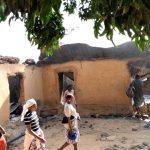 Homes burned by Fulani assailants in Bassa County, Plateau state, Nigeria in February 2021. (David Mali photo)