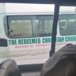 Traveler took photo of abducted Christians’ abandoned bus on Kachia-Kafanchan highway on Friday (March 26, 2021). (Facebook)