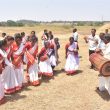 Tribal people in Ranchi, Jharkhand, state, India in traditional attire. (Gurpreet Singh Ranchi, Creative Commons)