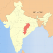Chhattisgarh state, India. (CC-by-sa PlaneMad Wikimedia)