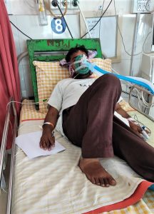 Pastor Ramnivas Kumari contracted COVID-19 after assault in Bihar state, India in April 2021. (Morning Star News)