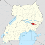 Pallisa District, Uganda. (OpenStreetMap contributors, Jarry1250, NordNordWest)
