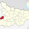 Buxar District, Bihar state, India. (Haros based on map by Planemad)