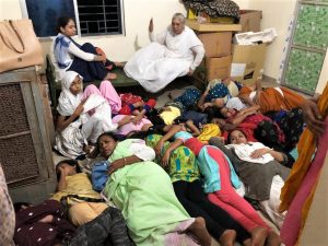 Christian women and children held in Nandini police station in Chhattisgarh, India until after 3 a.m. (Morning Star News)