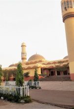 Sultan Bello Mosque, city of Kaduna, Kaduna state, Nigeria. (Anasskoko, Creative Commons)