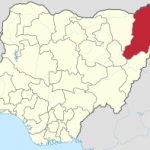 Borno state, Nigeria. (Profoss derivative, original Uwe Dedering, Creative Commons)
