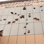 Damaged Christian-run school in Ganj Basoda, Madhya Pradesh state, India. (Morning Star News courtesy of St. Joseph School)