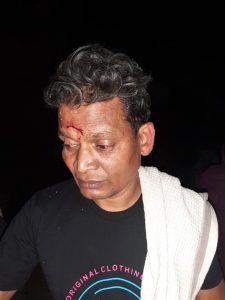 Pastor Rakesh Babu after attempt to kill him in Chandauli District, Uttar Pradesh, India on Jan. 14, 2022. (Morning Star News)