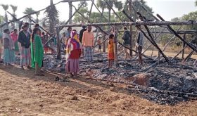 Remains of church building burned down in Kistaram village, Chhattisgarh state, India. (Morning Star News)