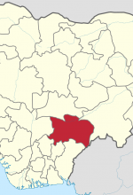 Benue state, Nigeria. (Uwe Dedering, Creative Commons).svg