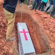 Burial of Pastor Seetoud on Oct. 24, 2022. (Morning Star News)