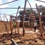 Remains of church building after Nov. 8, 2022 attack in Katantala village in Kiboga Disrict, Uganda. (Morning Star News)
