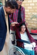 Sunita Masih after acid attack on Feb. 1, 2023, in Karachi, Pakistan. (Morning Star News courtesy of family)