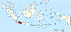Location of West Java Province, Indonesia. (TUBS, Creative Commons)