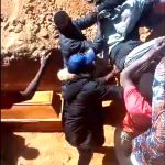 Burial on Christmas Day, 2023 of Christians slain in NTV village, Plateau state, Nigeria. (Christian Daily News-Morning Star News)