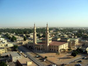 Central Mosque in Nouakchott, Mauritania. (Alexandra Pugachevsky, Creative Commons).