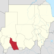 Location of East Darfur state, Sudan. (TUBS, Creative Commons)