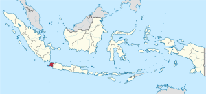 Location of Banten Province, Indonesia. (TUBS, Creative Commons).