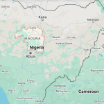 Kaduna state, Nigeria. (Map data © Google 2024)