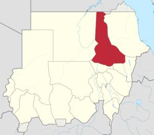 Location of River Nile state in Sudan. (TUBS, Creative Commons)