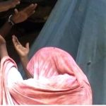 Fatuma receives Christ in prayer with underground church leader in Mudug Region, Somalia in October 2024. (Morning Star News)