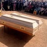 Caskets of Christians slain in Jan. 6, 2025 attacks in Bokkos County, Plateau state, Nigeria. (Facebook)