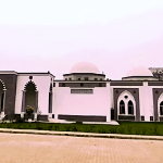 Garrison Mosque of Sialkot, Pakistan. (Screenshot from YouTube)