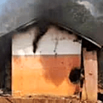 Home where three Christians were burned to death in Budini Nyanza, Kaliro town, Uganda on Dec. 26, 2024. (Morning Star News)