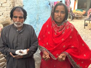 Gulzar Masih and wife Sumera say their 12-year-old daughter Ariha was abducted by a Muslim neighbor. (Joseph Janssen for Christian Daily International-Morning Star News)