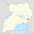 Location of Mbale District, Uganda. (Jarry1250, Creative Commons)