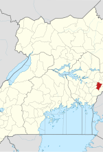 Location of Mbale District, Uganda. (Jarry1250, Creative Commons)
