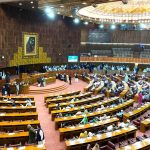 Session of National Assembly in Pakistan. (Voice of America)