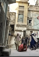 Muslim mob attacks dancer falsely accused of blasphemy in Pakistan in Hum TV drama, “Tan Man Neel o Neel.” (Christian Daily International-Morning Star News screenshot)