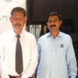 Attorney Hanif Hameed (L) with rape victim's father, Razzaq Masih, after court verdict on July 9, 2025. (Christian Daily International-Morning Star News)