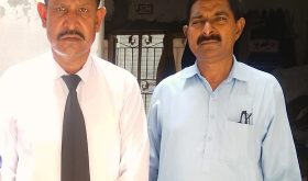 Attorney Hanif Hameed (L) with rape victim's father, Razzaq Masih, after court verdict on July 9, 2025. (Christian Daily International-Morning Star News)