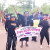 Villagers protest massacre in Yelwata, Guma County, Benue state, Nigeria in mid-June 2025. (Screenshot from Channels Television report on YouTube)
